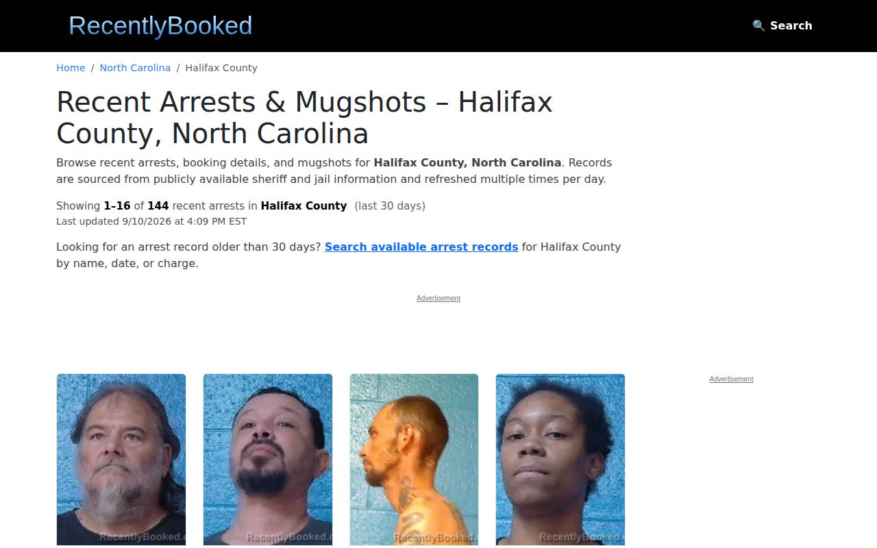 Unofficial RecentlyBooked Halifax page